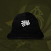 Gorra camper STRIL X RATS F negra Ratas de Corduroy